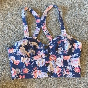 Floral Crop Top